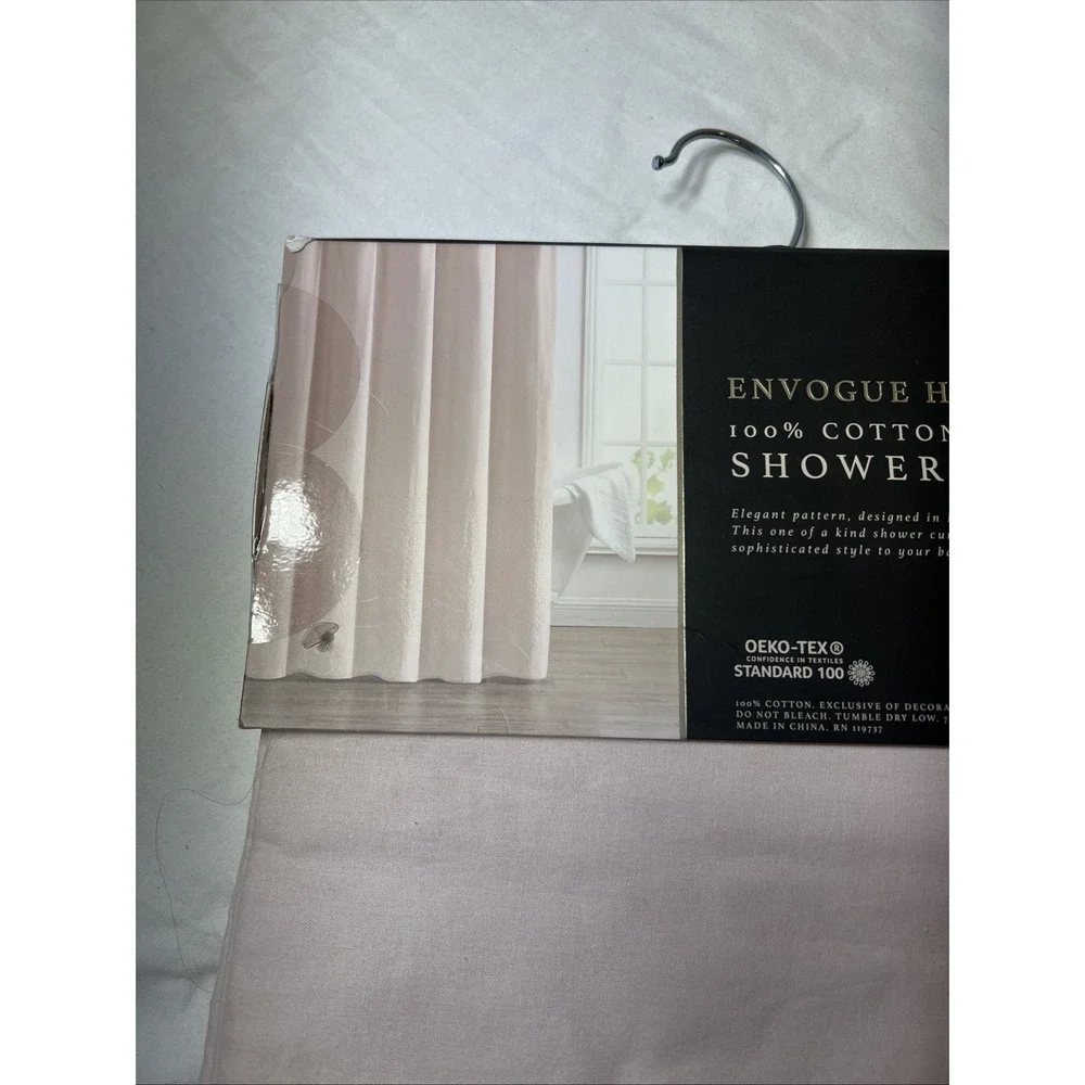 NEW Envogue Home Shower Curtain 72